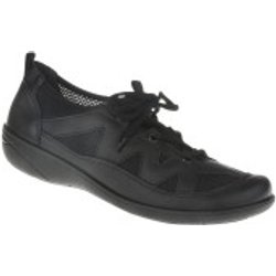 tessamino | Damen Sneaker | Leder in Kombination mit Mesh | Weite G | festes Fußbett mit Lederüberzug