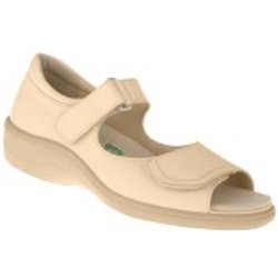 tessamino | Damen Orthopädie Sandale | Rindsleder | Weite H | wechselbares Fußbett mit Microfaserüberzug