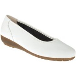 tessamino | Damen Ballerinas | Hirschleder | Weite H | herausnehmbares Memo-Latex Fußbett