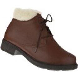 tessamino | Damen Stiefeletten | Hirschleder | Weite H | wechselbares Fußbett mit Warmfutterüberzug