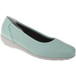 tessamino | Damen Ballerinas | Hirschleder | Weite H | herausnehmbares Memo-Latex Fußbett