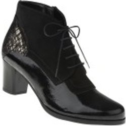 tessamino | Damen Stiefeletten | Rinds- und Ziegenleder | Weite G | festes Fußbett mit Warmfutterüberzug