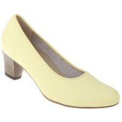 tessamino | Damen Pumps | Hirschleder | Weite H | wechselbares Fußbett mit Microfaserüberzug