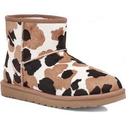 UGG CLASSIC MINI COW PRINT Stiefel 2022 chestnut - 36