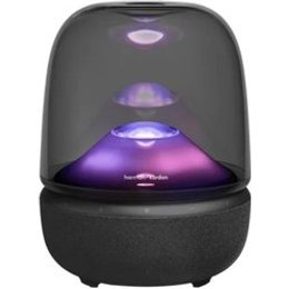 Caixa de Som Premium Harman Kardon Aura Studio 5, Bluetooth, Som 360° e Luz, Preto - HKAURAS5BLKBR