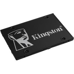 SSD Kingston KC600, 1TB, 2.5", SATA III, Leitura: 550 MB/s, Gravação: 520 MB/s, Preto - SKC600/1024G