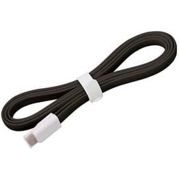 Cabo Flat OEX CB700 Type C, 1.2 Metros, Preto - 485897