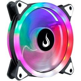 Ventoinha Rise Mode Galaxy, Rainbow, 120mm, Preto - RM-FRM-02-RGB