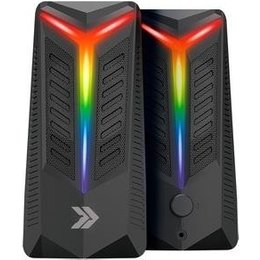 Caixa de Som Gamer KBM! GAMING CSG120, RGB, AUX, Drive de 45mm, RMS 10W - KGCSG120