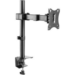 Suporte de Mesa Articulado para Monitor de 17" a 34" ELG, Altura Ajustável, VESA, Preto - F50N