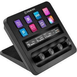 Elgato Stream Deck, Tela LCD, 8 Teclas, USB, Preto - 10GBD9901