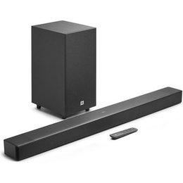Soundbar JBL Cinema SB595, 5.1 Canais, com Subwoofer, Bluetooth, Preta - JBLSB595BLKBR