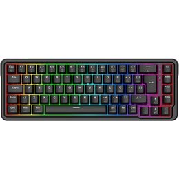 Teclado Magnético Gamer Redragon Nova, 65%, RGB, Switch UltraMag Linear, ABNT2, Preto - K709RGB-M