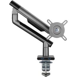 Suporte para Monitor Premium Octoo com Pistão a Gás e Ajuste de Altura, até 32", Grafite - 9841