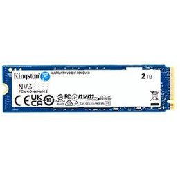 SSD Kingston NV3, 2TB, M.2 2280, PCIe 4.0 x4, NVMe, Leitura: 6000 MB/s, Gravação: 5000 MB/s, Azul - SNV3S/2000G