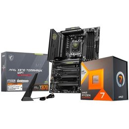 Processador AMD Ryzen 7 7800X3D + Placa-Mâe MSI MAG X870 Tomahawk WiFi