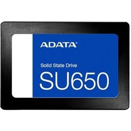 SSD Adata SU650, 240GB, 2.5", SATA III, Leitura: 520 MB/s, Gravação: 450 MB/s, Preto - ASU650SS-240GT-R