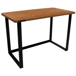 Mesa Office Hayonik MHO 1100, Amêndola Rústica, Estilo Industrial, Pés Niveladores e Suporta Peso Máximo de 150 Kg - 72311