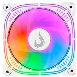 Ventoinha Rise Mode Aura Frost Pro, 120mm, ARGB, Branco - RM-AU-ARGB-W
