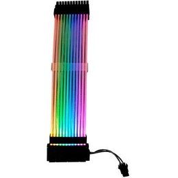 Cabo Extensor de Fonte Sleeved Rise Mode Aura, 24p ATX, ARGB, Preto - RM-SL-RGB