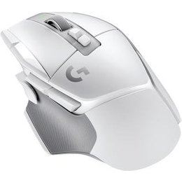 Mouse Gamer Sem Fio Logitech G502 X Lightspeed, 25600 DPI, 13 Botões, Switch, Branco - 910-006188