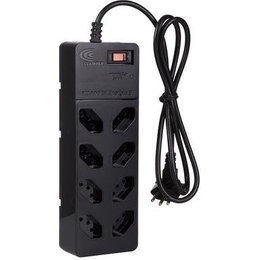 Filtro de Linha + DPS iClamper Energia 8, 8 Tomadas, Bivolt, Preto - 26775