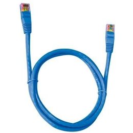 Cabo de Rede Patch Cord CAT.5e Plus Cable,1.5m, Azul - PC-ETHU15BL