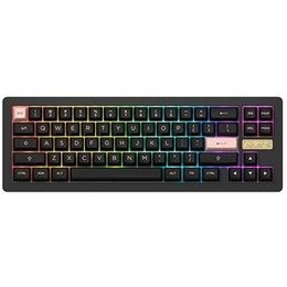 Teclado Mecânico Gamer Akko,ACR Pro 68-S, RGB, Switch Akko Crystal, ANSI, Branco - 6925758620765