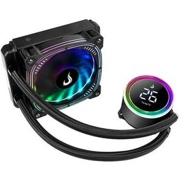 Water Cooler Rise Mode Aura Ice Black, ARGB, 120mm, AMD/Intel, Preto - RM-WAIB-04-ARGB