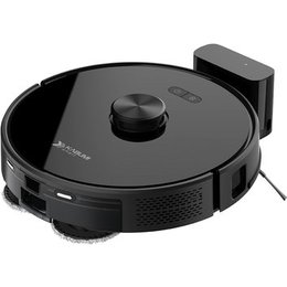 Robô Aspirador de Pó e Passa Pano KABUM! smart K1000, Mapeamento, MOP rotativo, até 7000PA, APP, Alexa/Google, Bivolt, Preto - KSAR1000PT