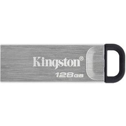Pen Drive 128GB Kingston DataTraveler Kyson, USB 3.2 Gen 1, Leitura de 200MB/s, Metal - DTKN/128GB