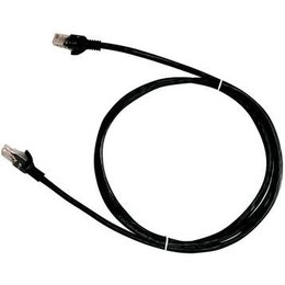 Cabo de Rede Patch Cord CAT.6 Plus Cable,1.5m, Preto - PC-ETH6U15BK