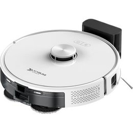 Robô Aspirador de Pó e Passa Pano KABUM! smart K1000 - Mapeamento, MOP rotativo, até 7000PA, APP, Alexa/Google, Bivolt, Branco - KSAR1000BR