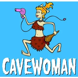Cavewoman in Mainz