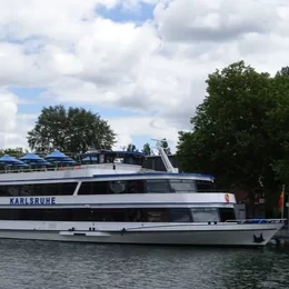 Fahrten der MS Karlsruhe in Karlsruhe