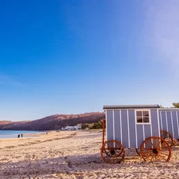 Strandsauna am Binzer Strand in Binz