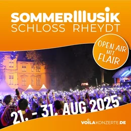 SommerMusik - Schloss Rheydt in Mönchengladbach
