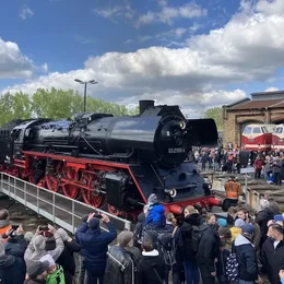 Berliner Eisenbahnfest im Bahnbetriebswerk Schöneweide in Berlin