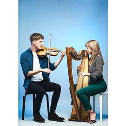 Rebecca Hill & Charlie Stewart mit Mischa MacPherson - Scottish Folk and Harpist in Storkow
