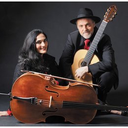 Magische Klänge für Cello & Gitarre - Duo Ariana Burstein & Roberto Legnani in Coswig