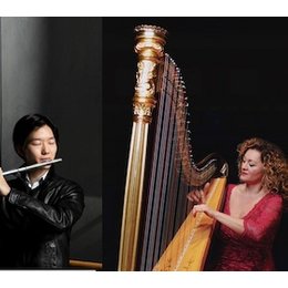 Fantasie für Flöte und Harfe - Yuan Yu, Flöte & Ronith Mues, Harfe in Coswig