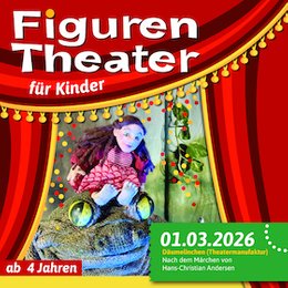 Figurentheater in der CD-Kaserne: Däumelinchen - Gespielt von der Theatermanufaktur in Celle