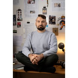 ROSENAU Poetry Slam - als Conférencier und Moderator Nikita Gorbunov in Stuttgart