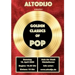 Altodijo präsentiert Golden Classics of POP in Hückelhoven