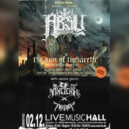 ABSU - Unites with Zemial for The Sun Of Tiphareth 30th Anniversary tour 2025 in Mörlenbach