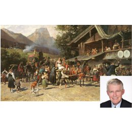 MÜNCHNER MALEREI im 19. Jh.  - Dr. Stefan Schmitt analysiert Originale aus der Blütezeit der Genremalerei in Waldkraiburg