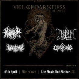 Asagraum - Veil Of Darkness Tour 2026 in Mörlenbach