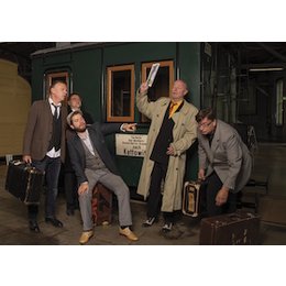 „Zug. Eine Reise mit Erich Kästner“ - Theater-Revue mit 14 vertonten Kästner-Gedichten in Laufen