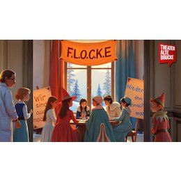 Professor Zimt van Stern und das Weihnachtsgeheimnis - Kindertheaterstück der Schauspielschule li:la in Frankfurt am Main