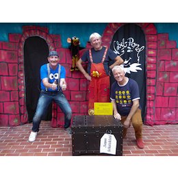 Stadtklubhaus Hennigsdorf - Nopo’s Schatzkiste - Kindermusiktheater Nobel Popel im Sommergarten in Hennigsdorf